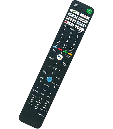 Amazon | テレビリモコン RMF-TX431J rmftx431j 音声機能付き 互換 Fit